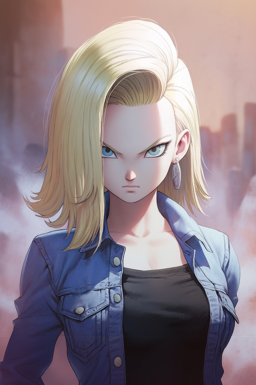 Android 18 by Adehenne on DeviantArt