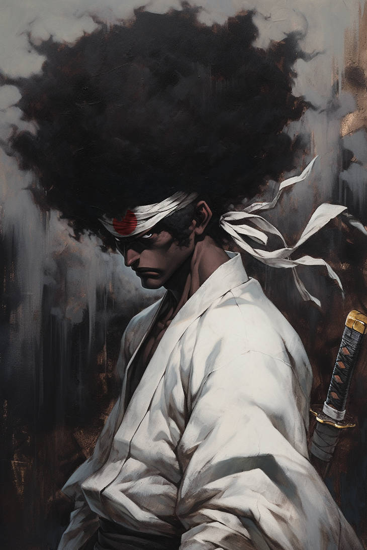 Afro Samurai by Adehenne on DeviantArt