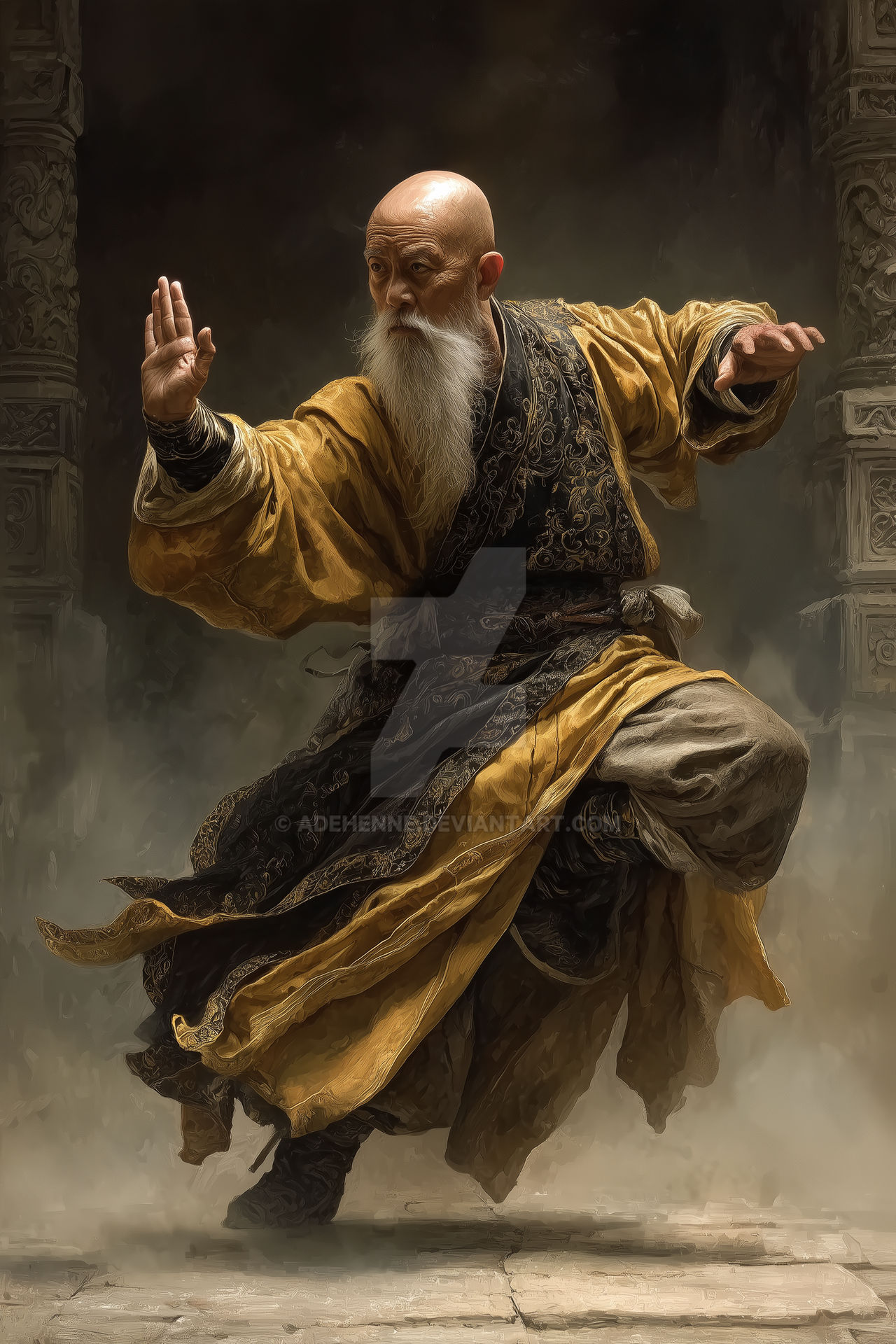 Master Shohn Master Shen-Ryu by Adehenne on DeviantArt
