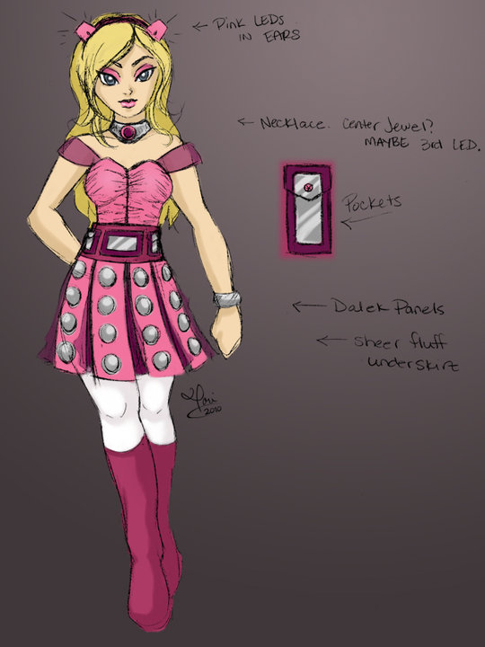 Cosplay Design: Dalek Dress