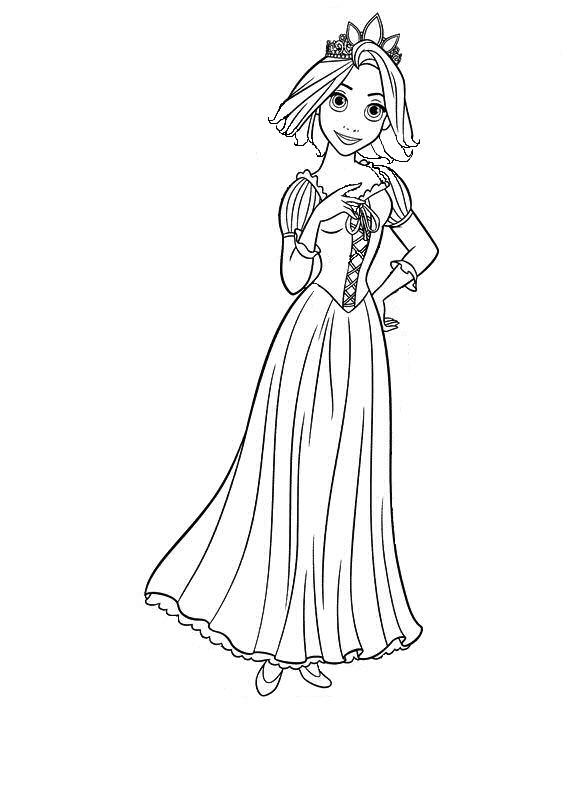 Rapunzel With Short Hair By Crisdlwlf On Deviantart
