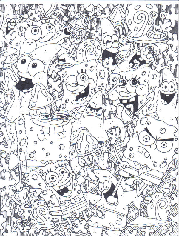 Spongebob_collage