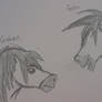 Horse Goku and Gohan