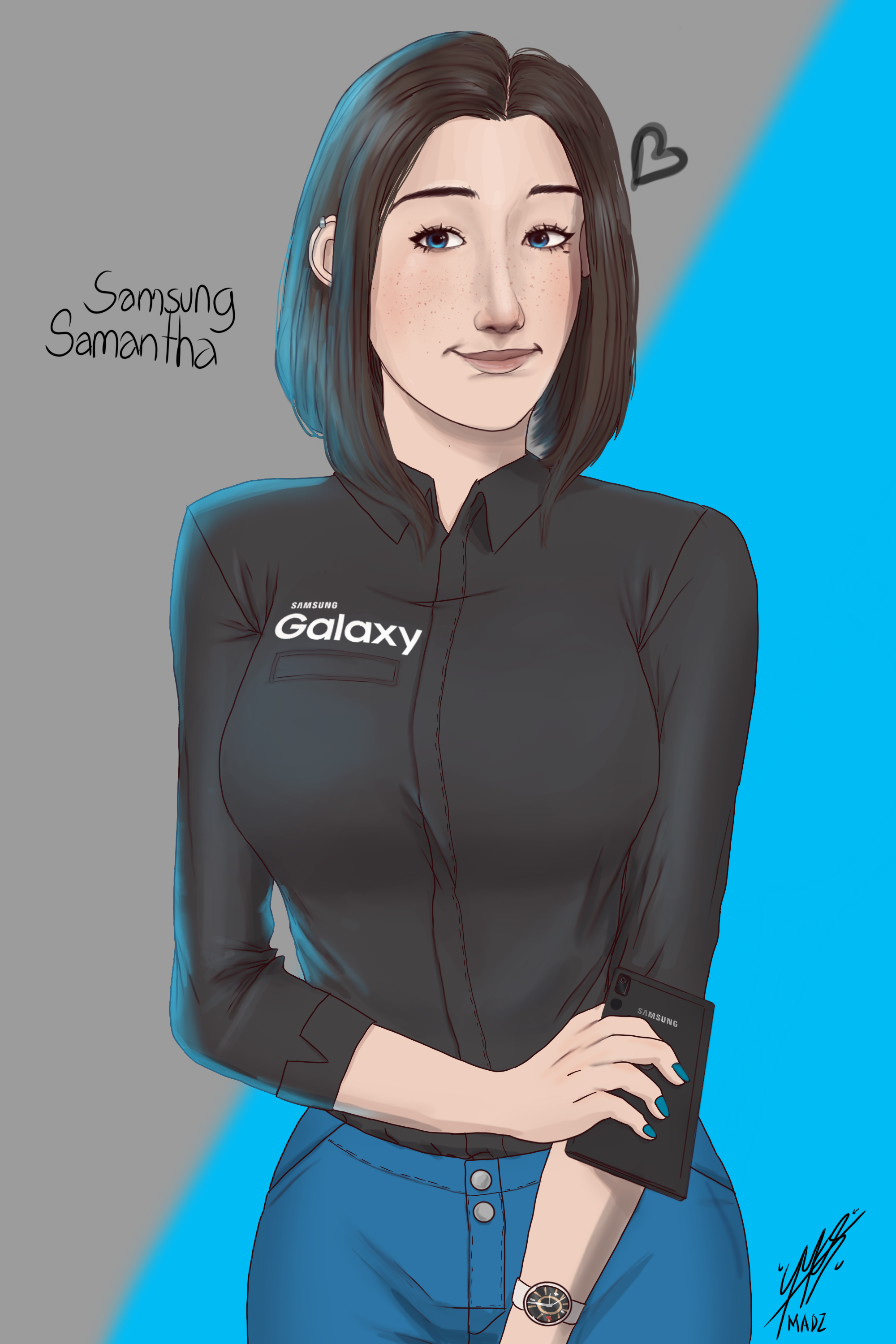 Samsung assistant, samsung samantha, png