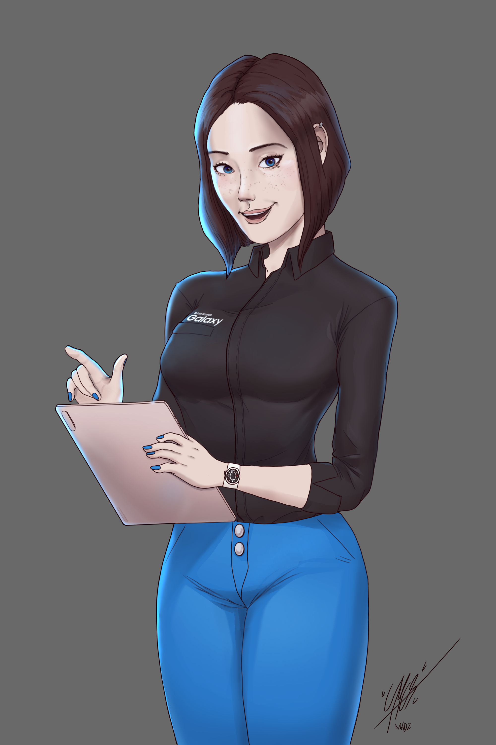 Samsung Virtual Assistant Samantha Chan By Poorartist969 On Deviantart Samsung Virtual Assistant Samantha Chan By Poorartist969 On Deviantart
