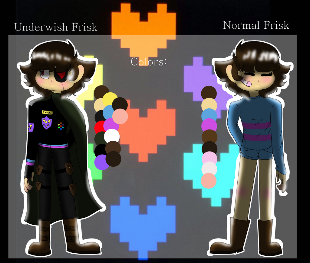 Frisk Ref by FreeshieFreebie on DeviantArt