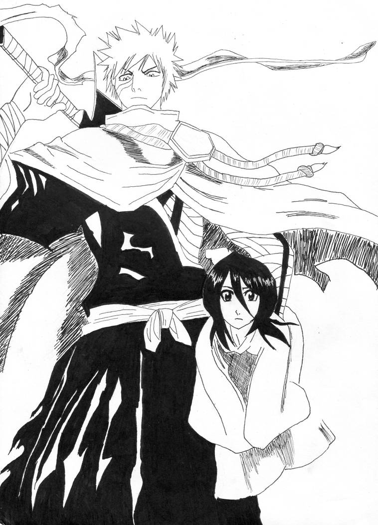 Bleach- Ichigo Rukia... rescue by fierceonilink on DeviantArt