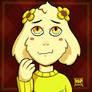 Asriel in gold