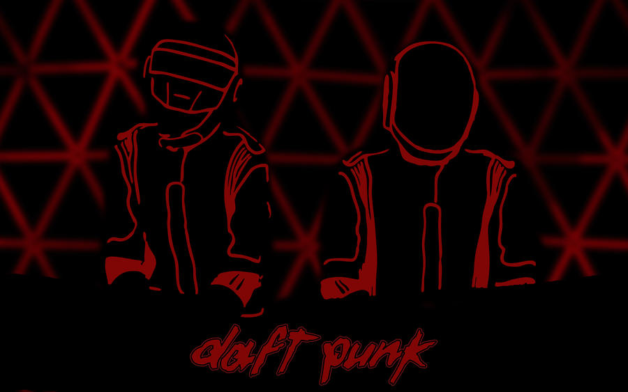 Daft Punk - LED Suit Wallpaper