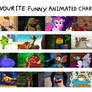 Favourite Funny Animated Characters