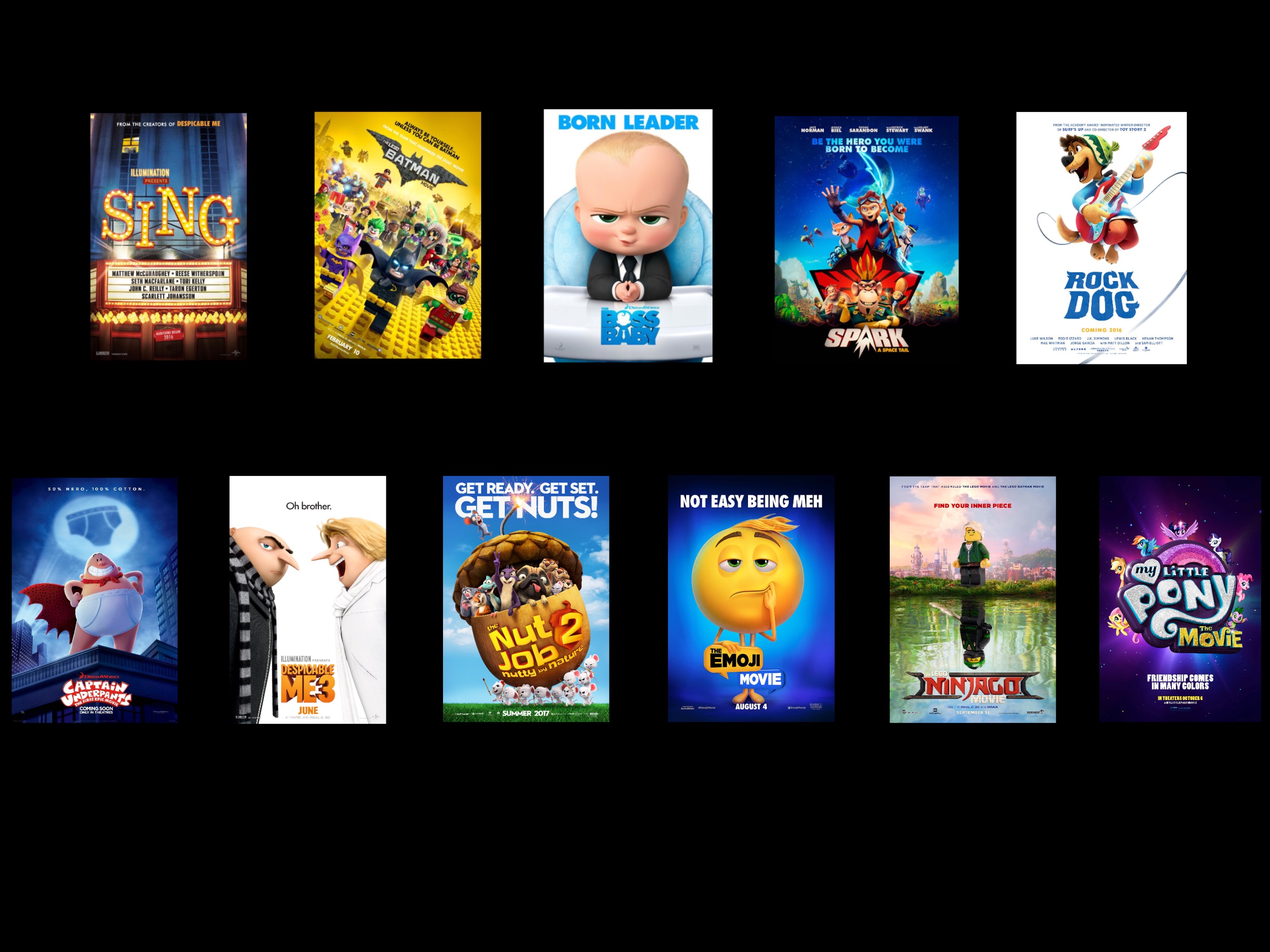 Animated Movies I'm seeing this Year (version 2) by JustSomePainter11 on DeviantArt Animated Movies I'm seeing this Year (version 2) by JustSomePainter11 on DeviantArt