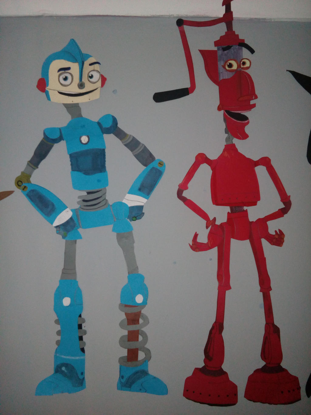 Paper Characters: Robots (2005 movie) by JustSomePainter11 on DeviantArt