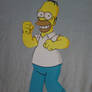 Paper Characters:  Homer Simpson