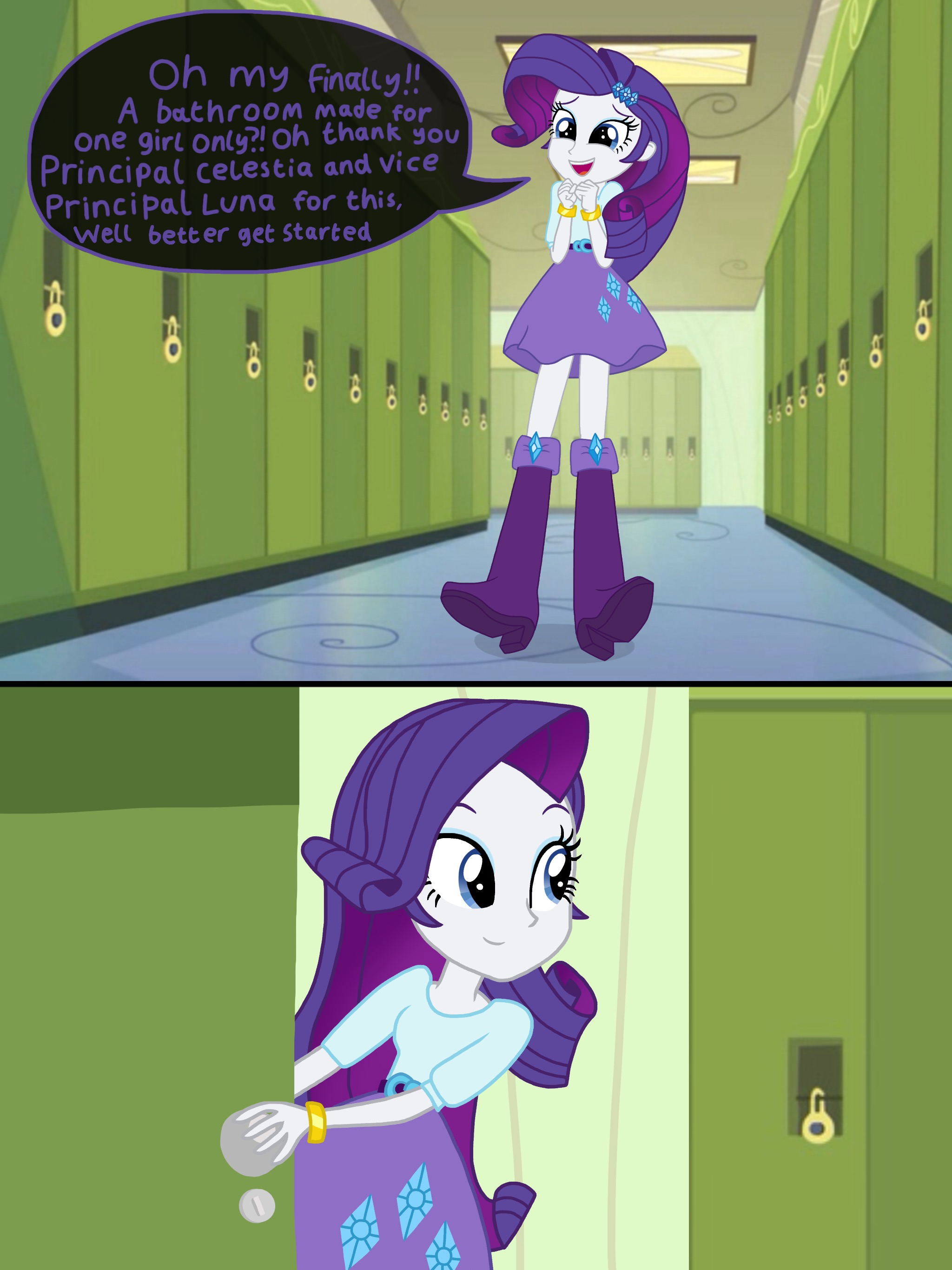 Rarity' Rest Problem: Page 2 by JustSomePainter11 on DeviantArt