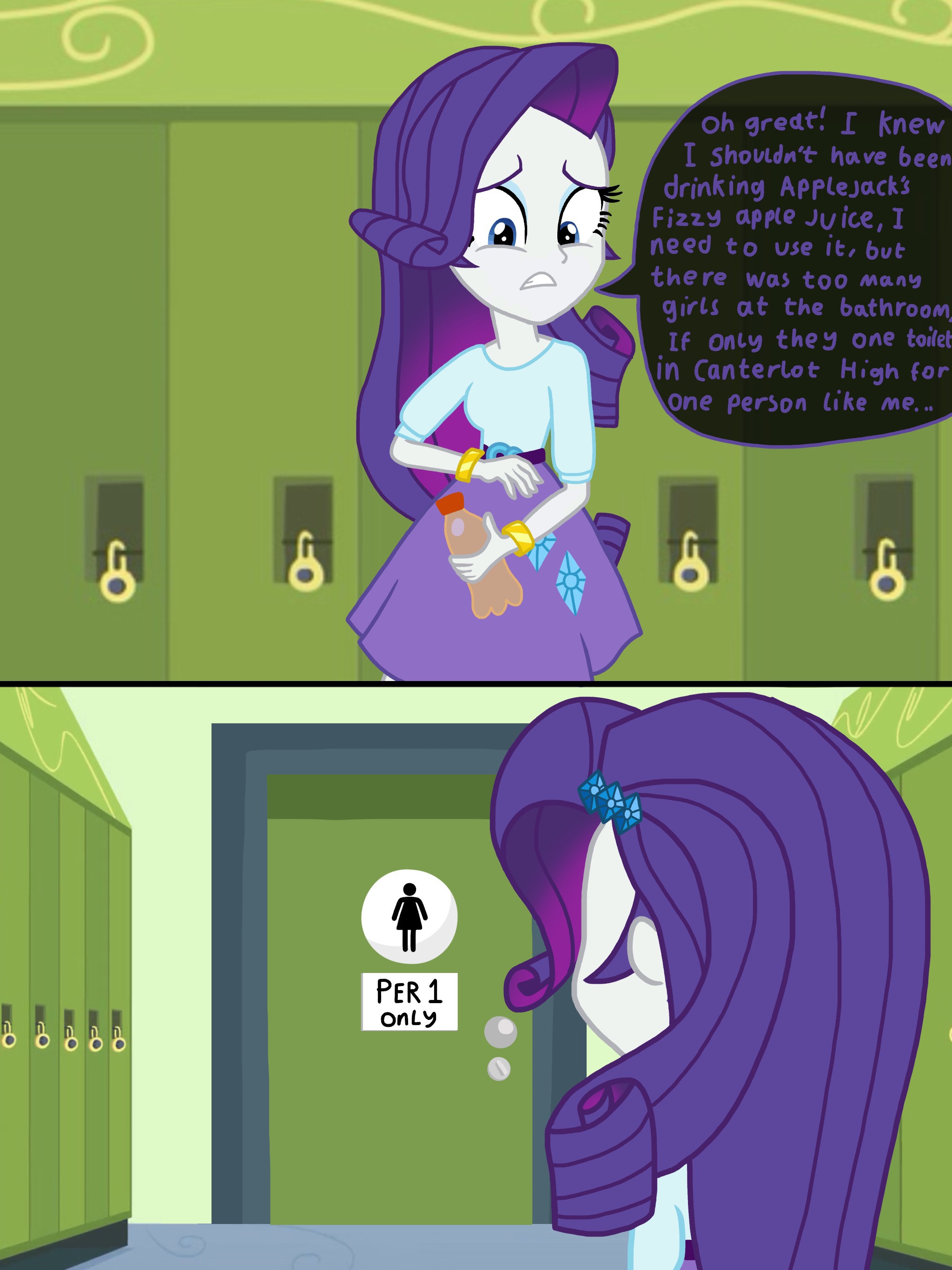 Rarity' Rest Problem: Page 1 by JustSomePainter11 on DeviantArt