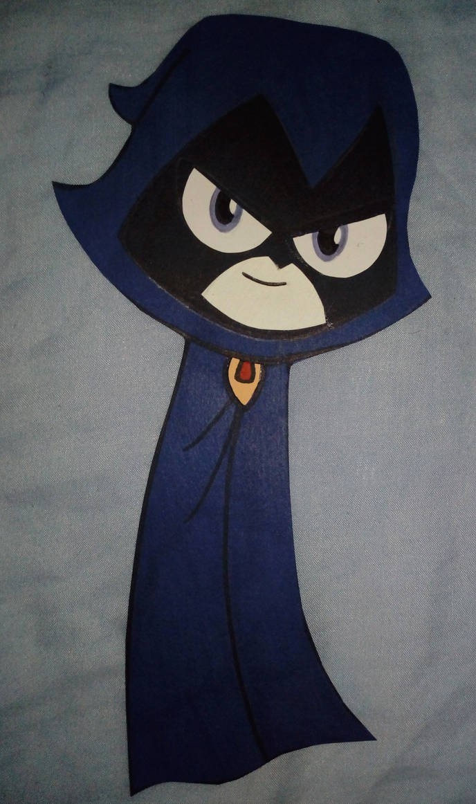 Paper Characters: Raven (Teen Titans Go Movie) by JustSomePainter11 on  DeviantArt