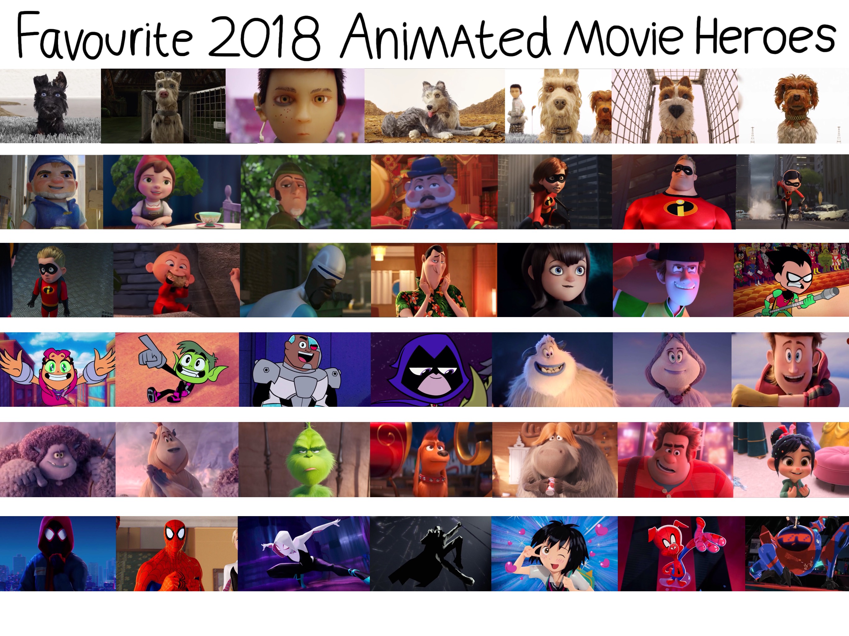 Favourite 2018 Animated Heroes by JustSomePainter11 on DeviantArt Favourite 2018 Animated Heroes by JustSomePainter11 on DeviantArt