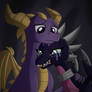 Spyro Comforts Cynder