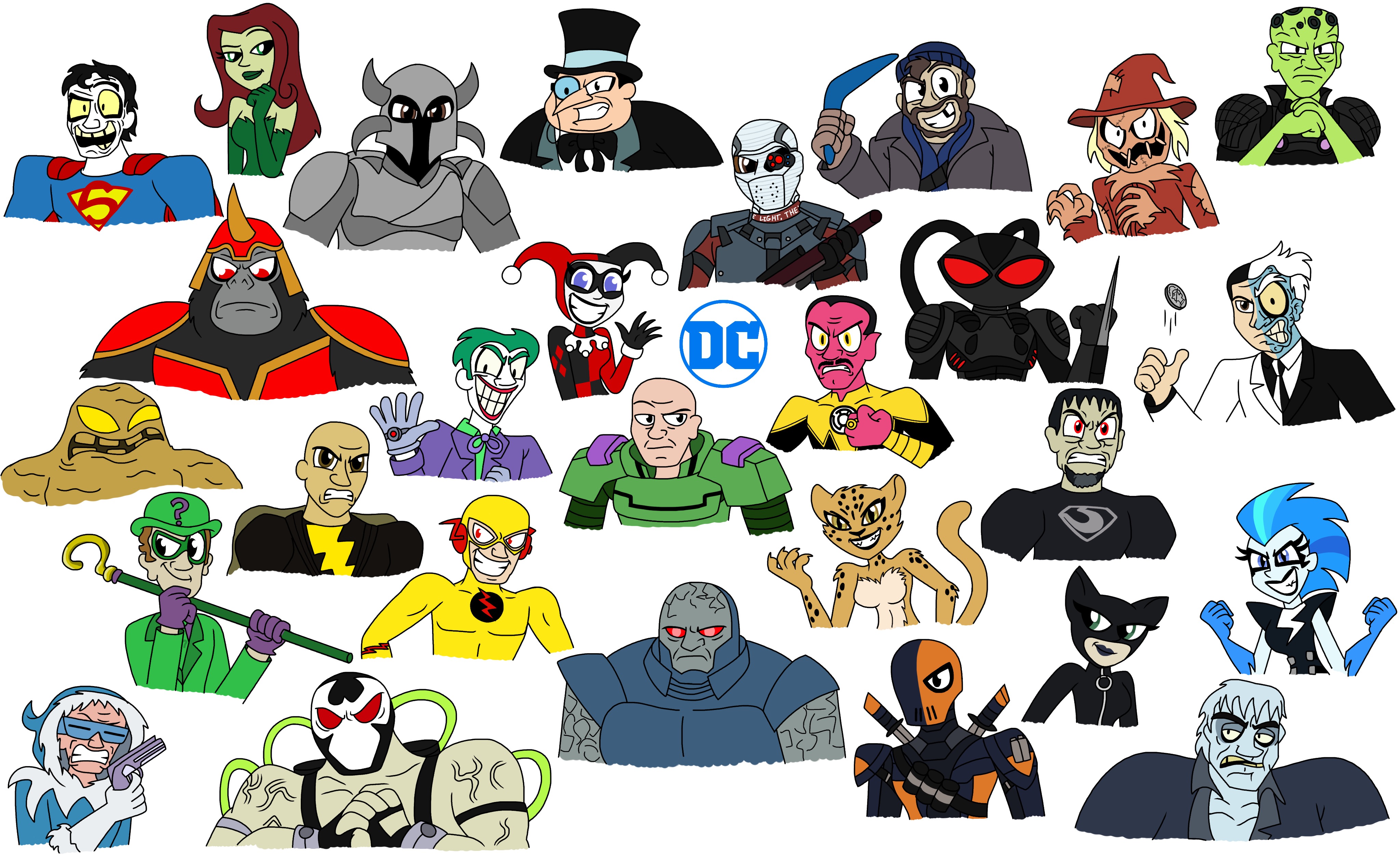 DC Supervillains By JustSomePainter11 On DeviantArt dc-supervillains-by-justsomepainter11-on-deviantart