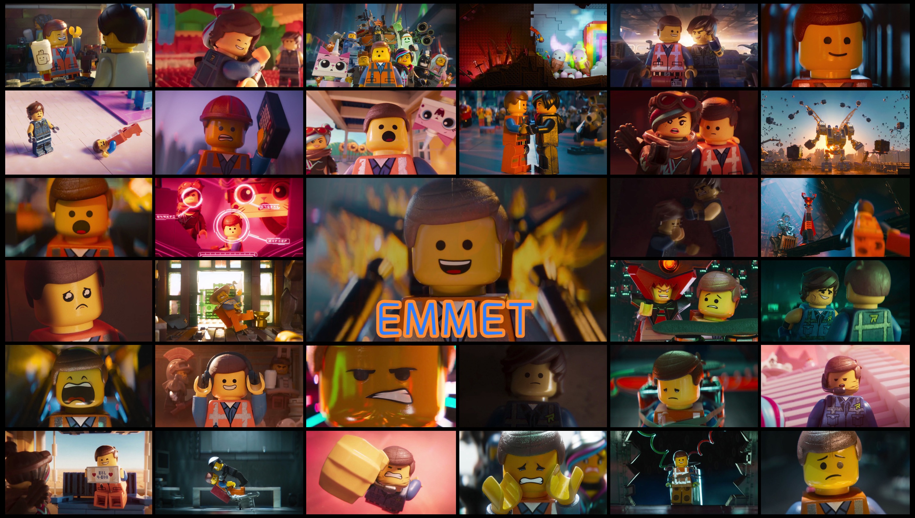 Animated Movie Protagonists: Emmet (TLM) by JustSomePainter11 on DeviantArt
