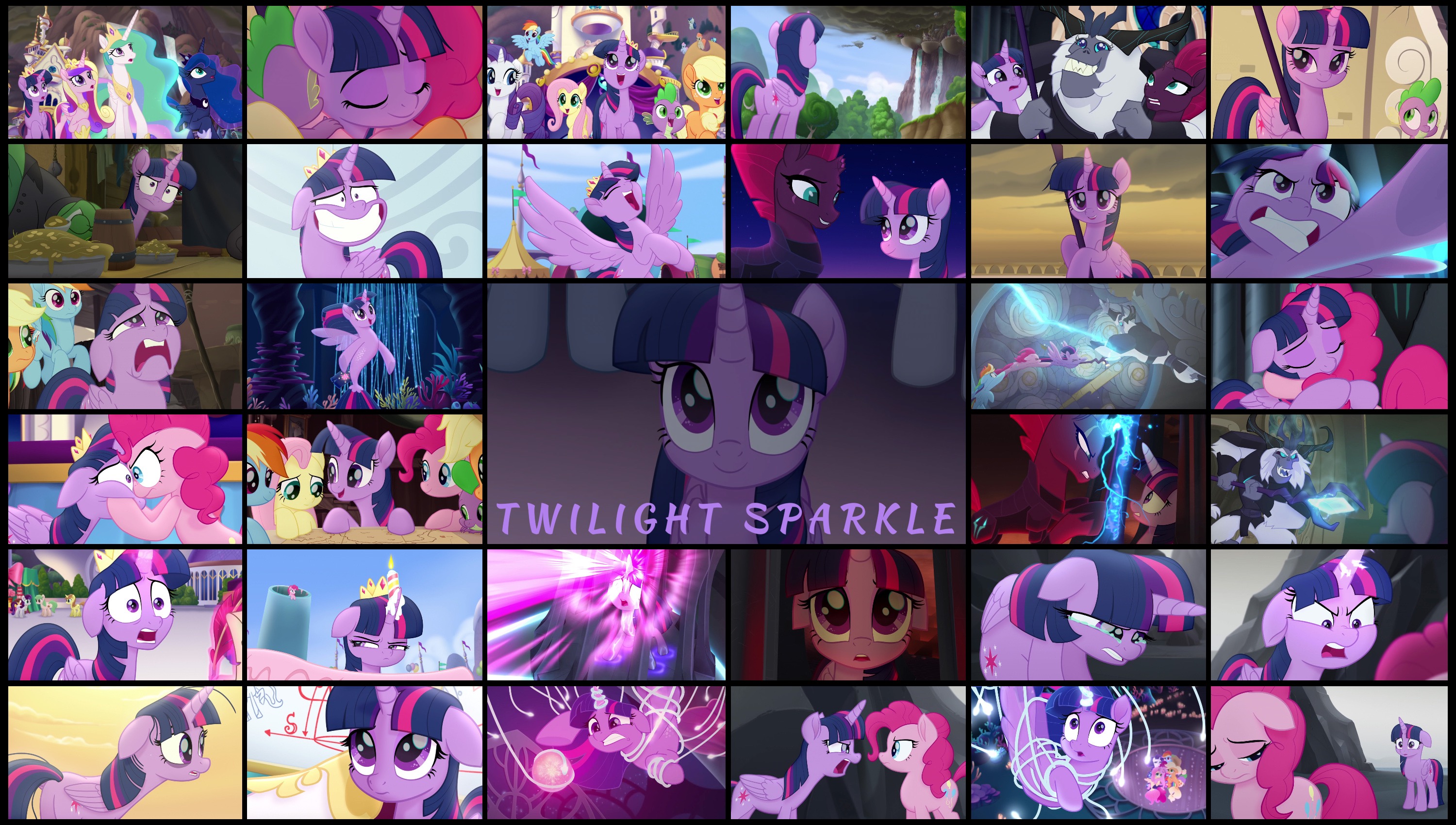Animated Movie Protagonists Twilight Sparkle By Justsomepainter11 On