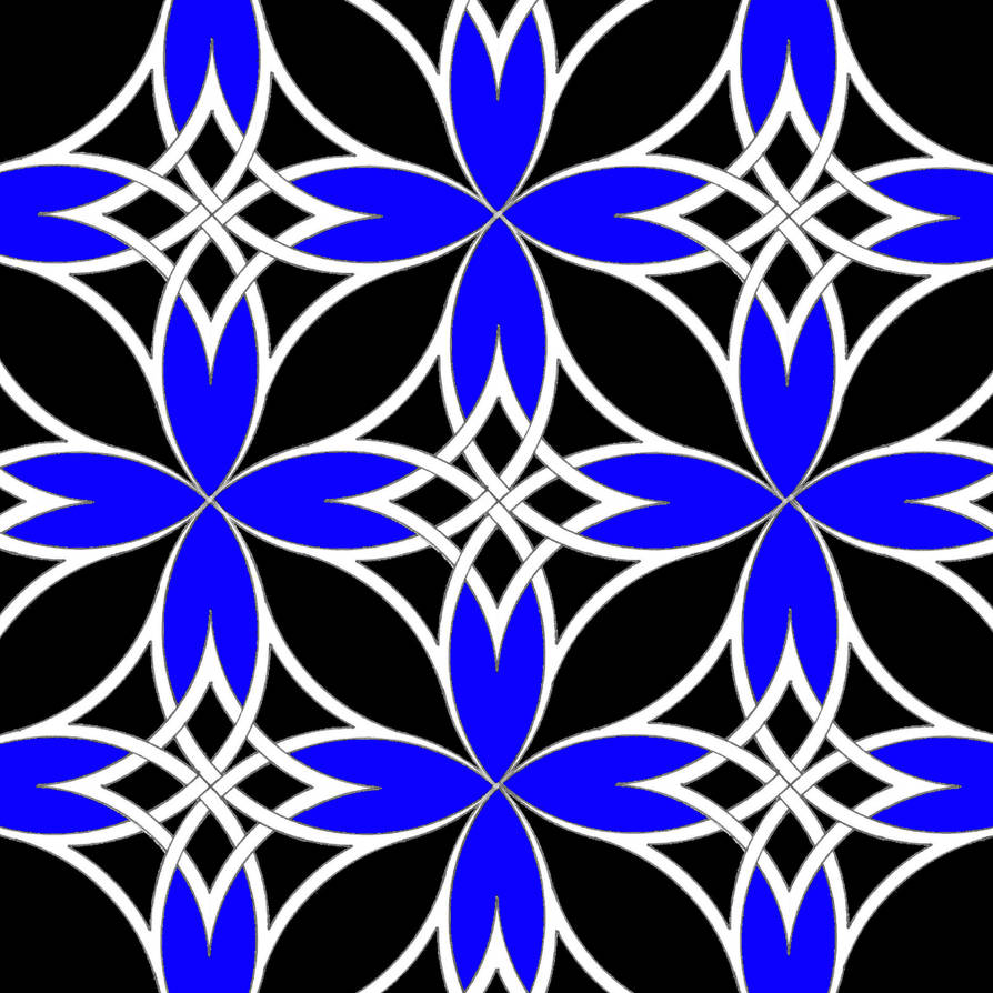 Mirrored Celtic ( Blue Invert ) by ZZZFletch on DeviantArt