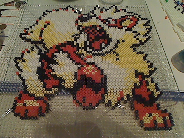 Arcanine Perler beads