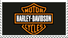 Harley Davidson Stamp 02 by Tippy-The-Bunny