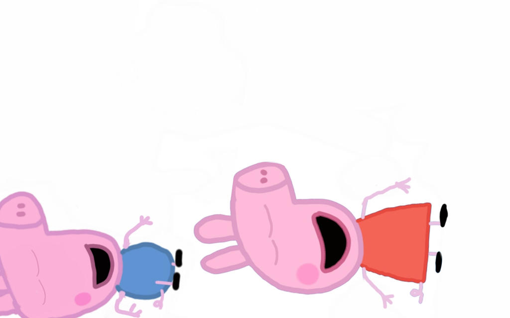 Peppa Pig And George Pig Laughing By Daddymcabee On DeviantArt peppa-pig-and-george-pig-laughing-by-daddymcabee-on-deviantart