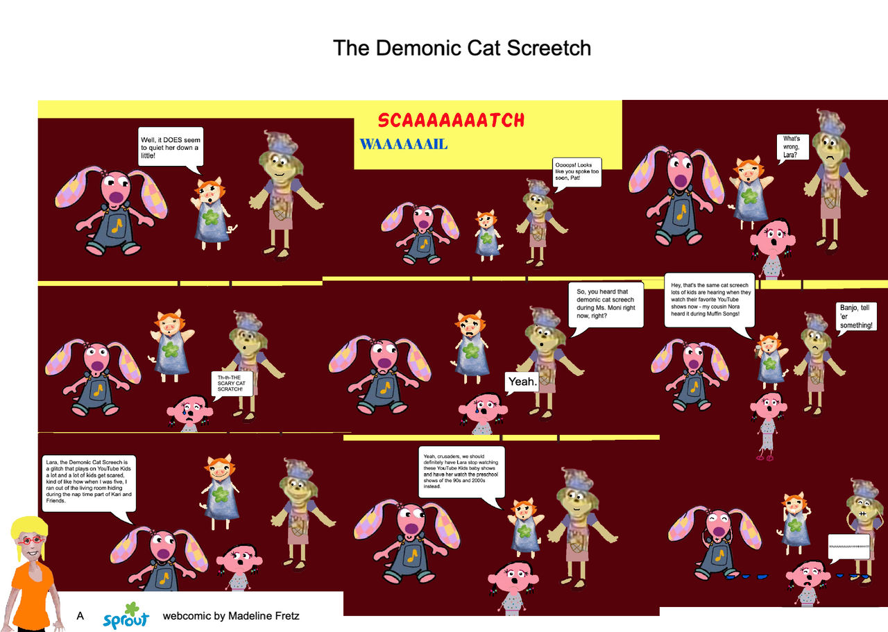Demonic Ritual Cat Scratch The Demonic Cat Screech by ZOOMerSproutlet on DeviantArt
