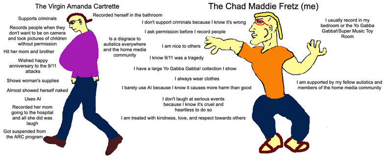 Virgin Amanda Cartrette vs Chad Maddie Fretz