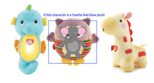 If Baby Noah is a Soothe and Glow plush