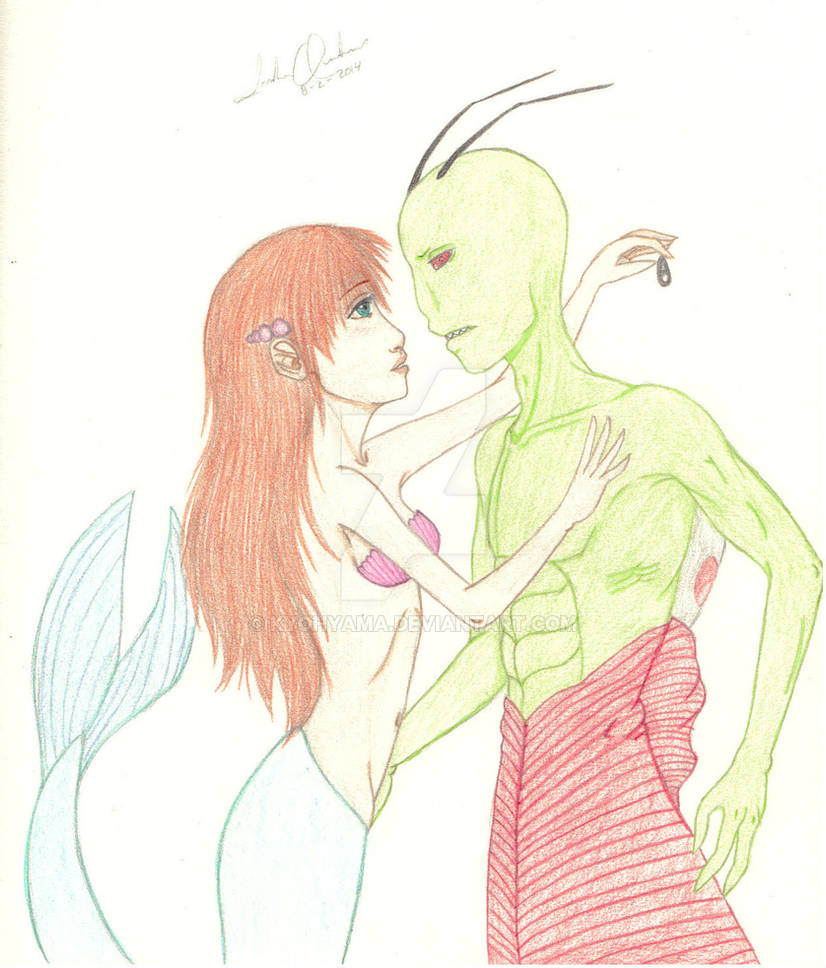 The Mermaid and The Alien - love and hate