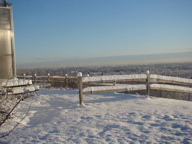 Fence on the Winter Hill