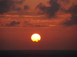 Sinking Ocean Sun