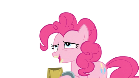 Pinkie Pie and her cider.