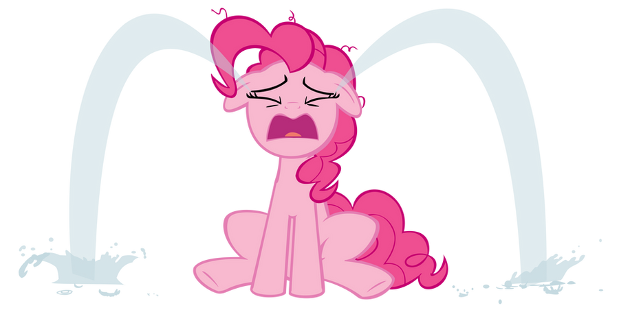 Something made Pinkie cry... feels bad man
