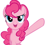 Pinkie gives her salute!