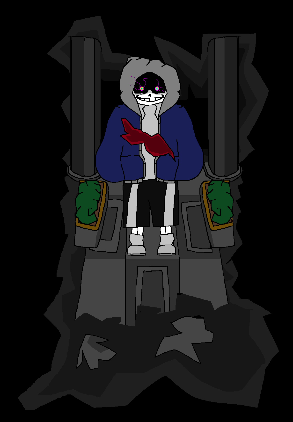 Fractured Wordlines. (DTEM HyperDust Fanart.)