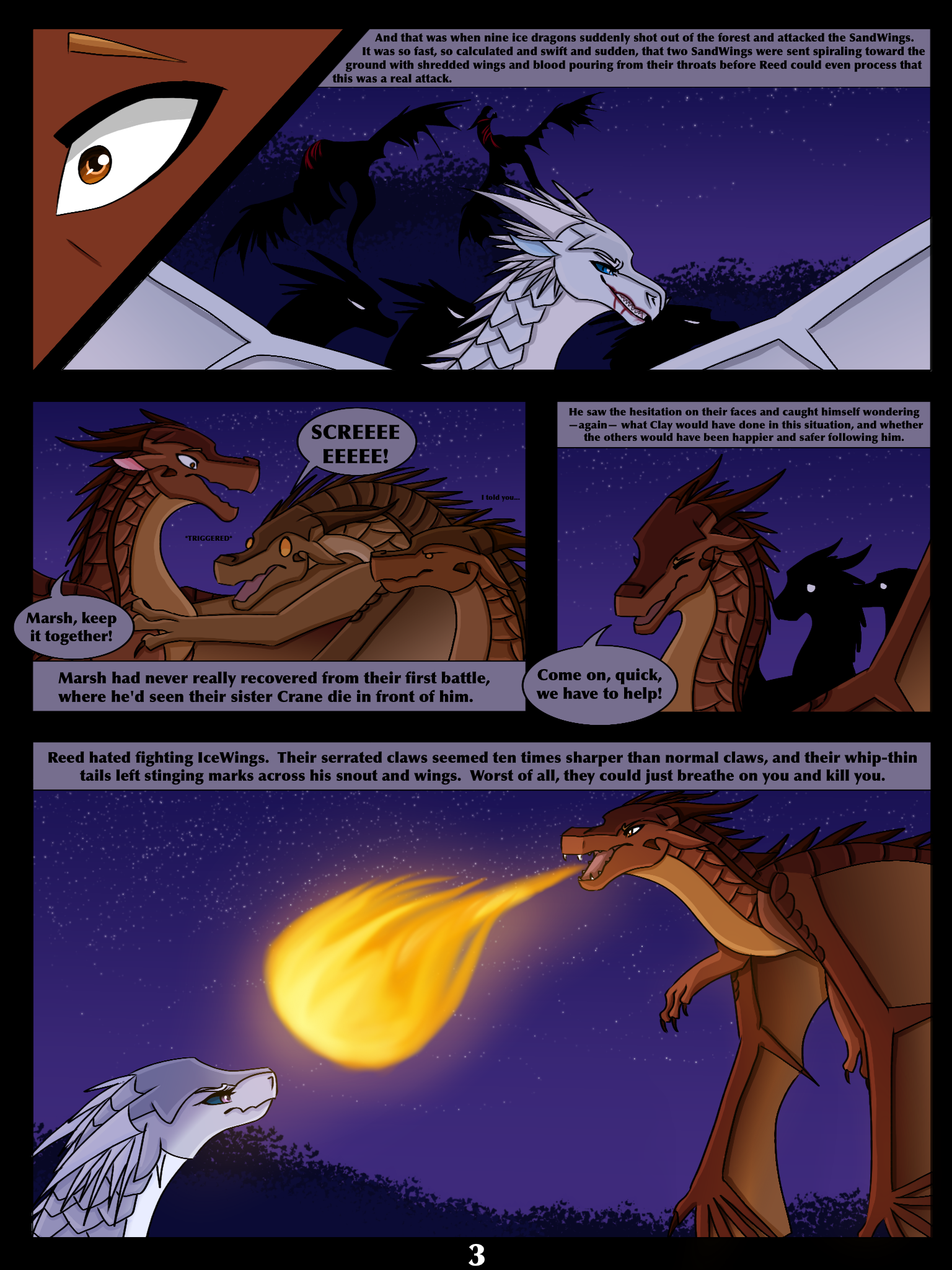 The Dark Secret Prologue Comic Page 3