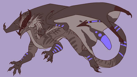 Noxxus except I drew him like a fat lizard