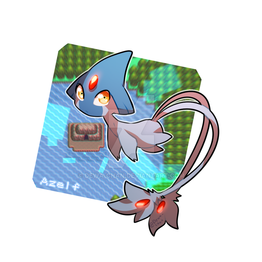 Pokemon Lake Trio: Azelf by Dewa-chan on DeviantArt