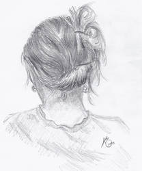 Sister's Hair Sketch