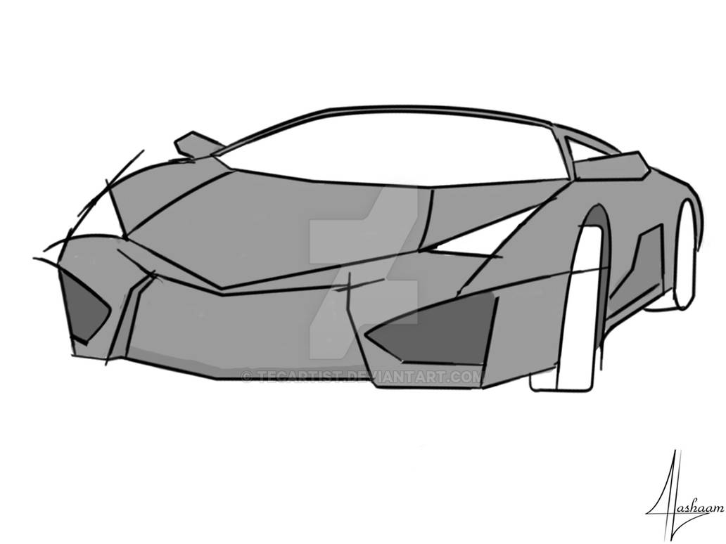 Lamborghini Simple Concept by TecArtist on DeviantArt