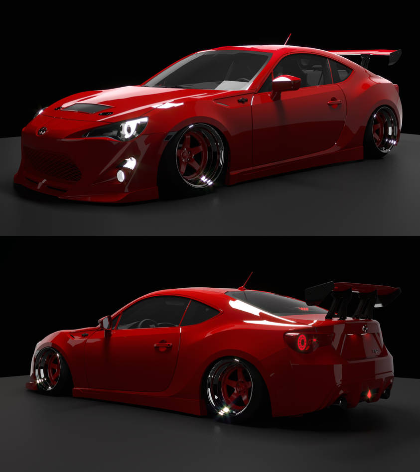 Toyota Frs test Render. by TecArtist on DeviantArt