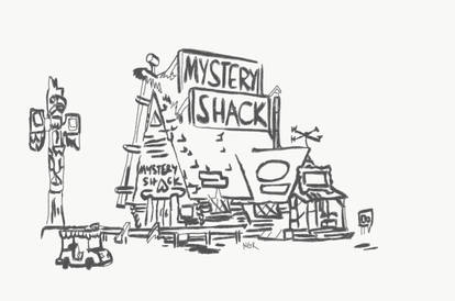 Gravity Falls: Mystery Shack Sketch 