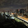 view over Tokyo Bay @ 4AM