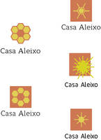 Casa Aleixo Logo studies