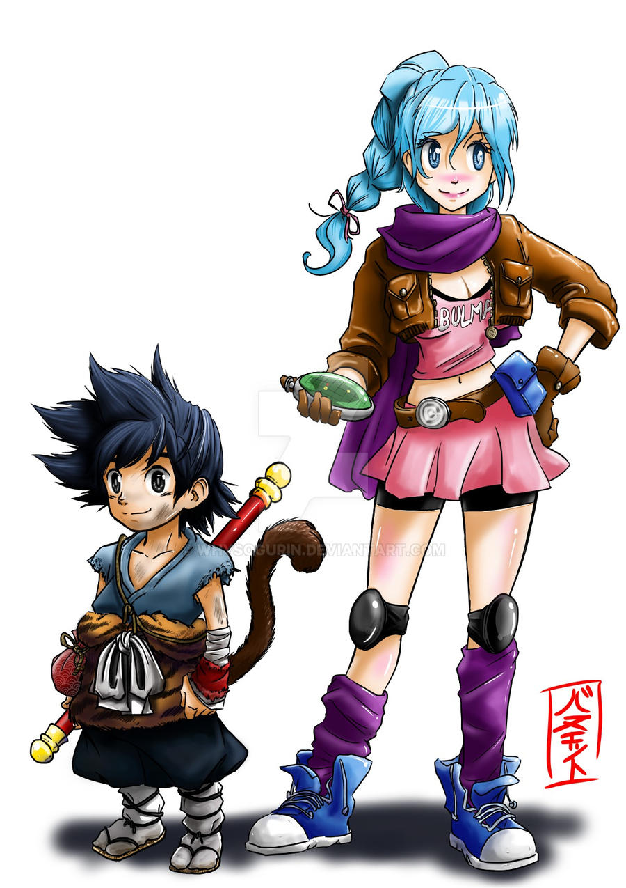 Goku And Bulma Redesign By Whysogurin On Deviantart Goku And Bulma Redesign By Whysogurin On Deviantart