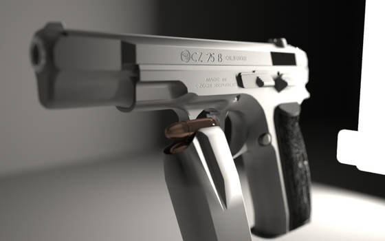 CZ 75 b test render